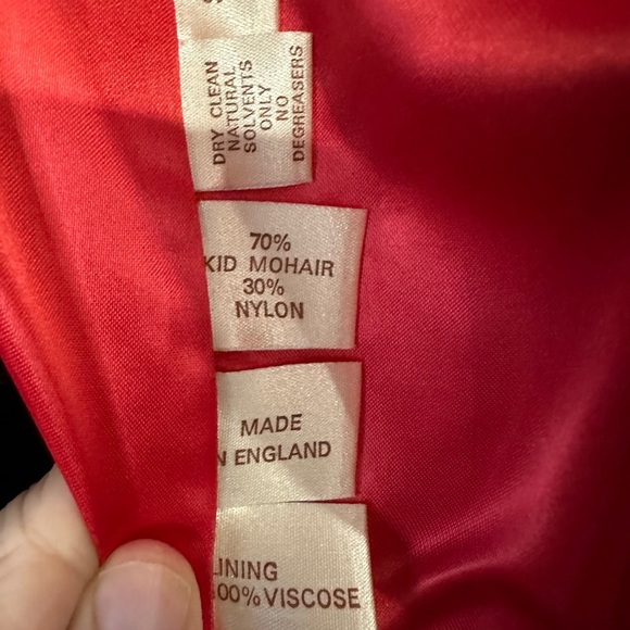 Vintage Ingrid Muhlhofer 1980 Mohair, Beaded, Floral Sweater,Size Medium. - Picture 7 of 16